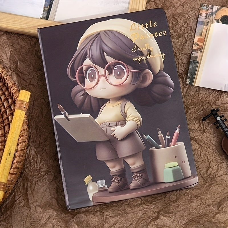 Cute Little Painter Notebook