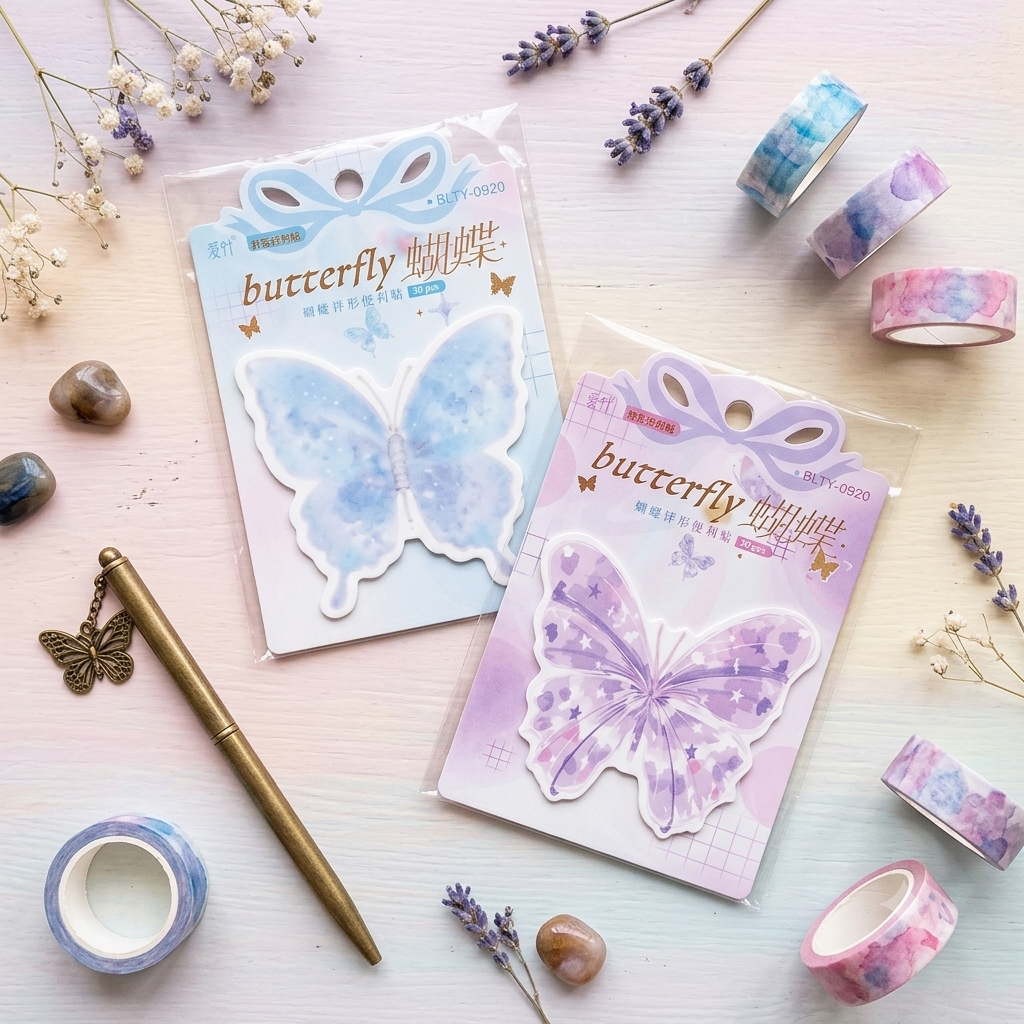 Cute Butterfly - Sticky Notes