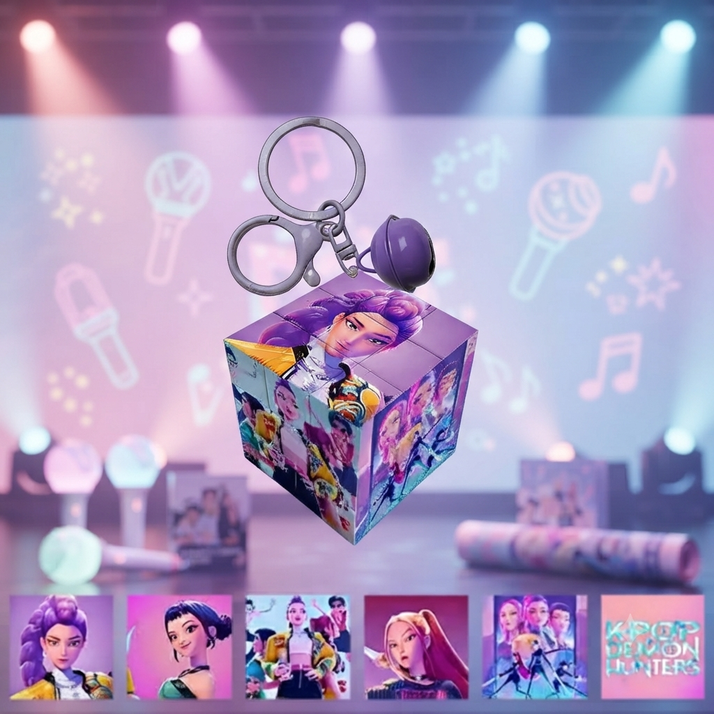 K-Pop - Cube Keychain | 1pcs