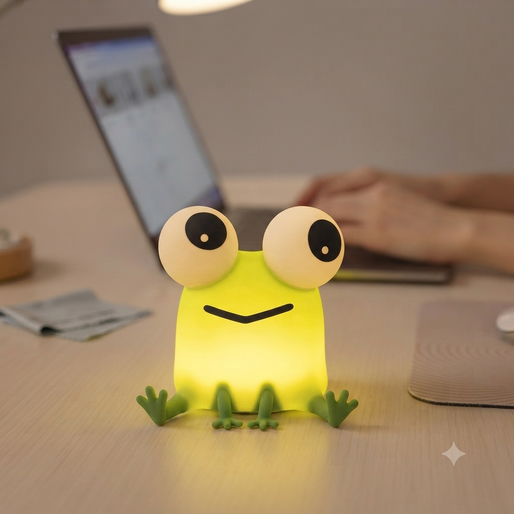 Little Frog -  Silicone Night Lamp