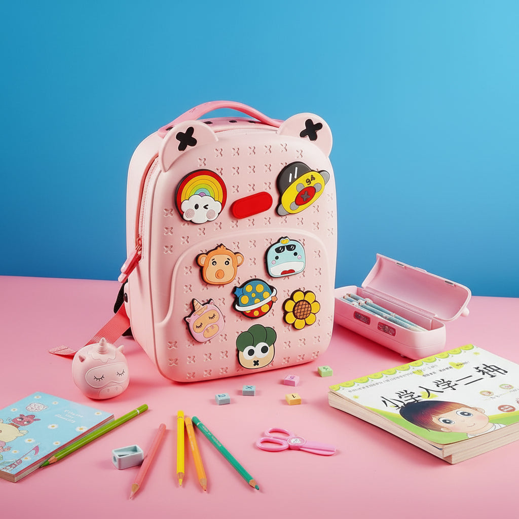 Silicone Backpack With DIY Jibbitz