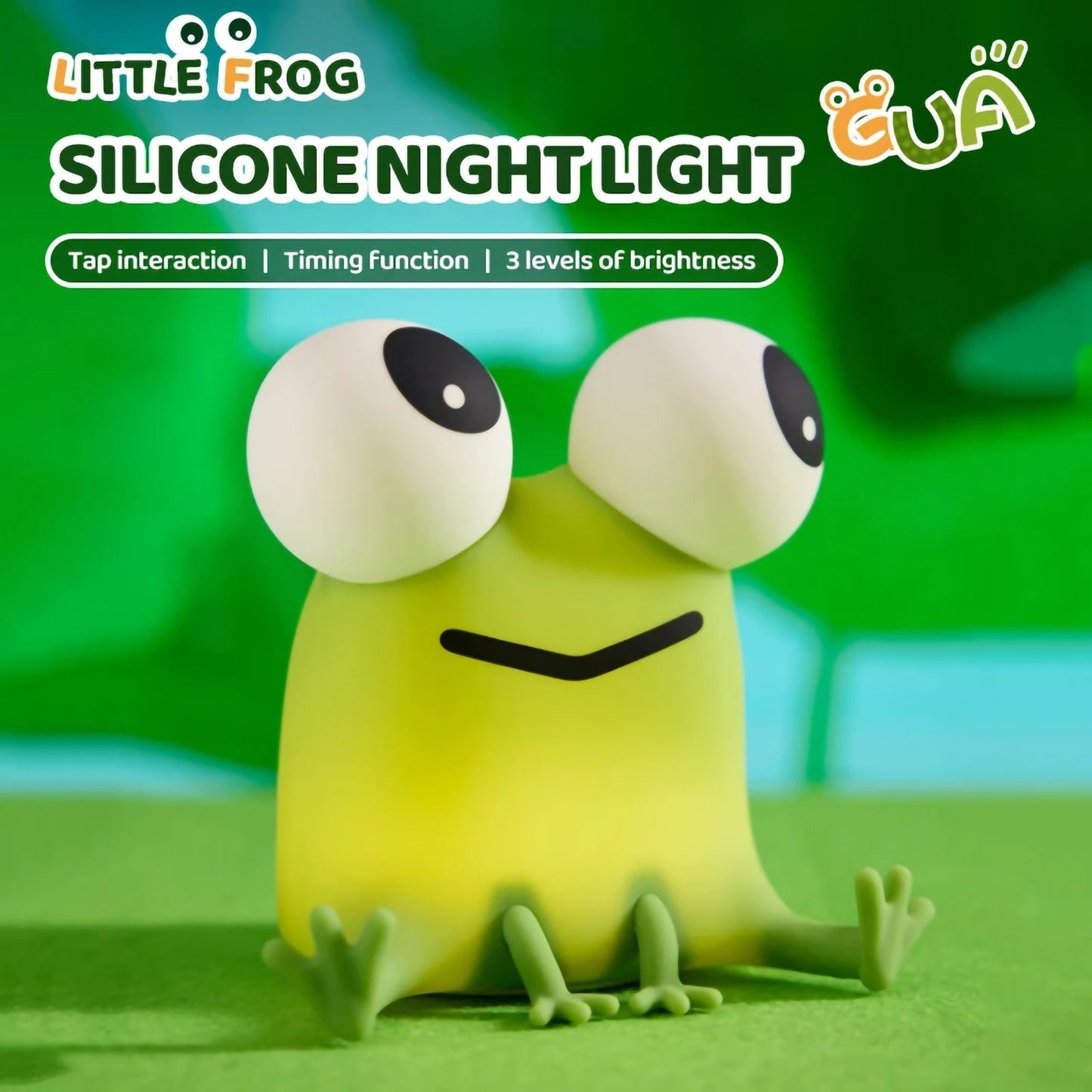 Little Frog -  Silicone Night Lamp