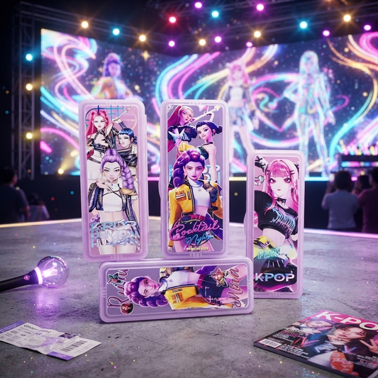 K-Pop - Demon Hunters - Plastic Pencil Case