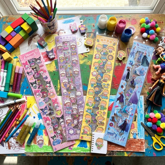 Cute Sticker | 14 Pages Stickers Sheet