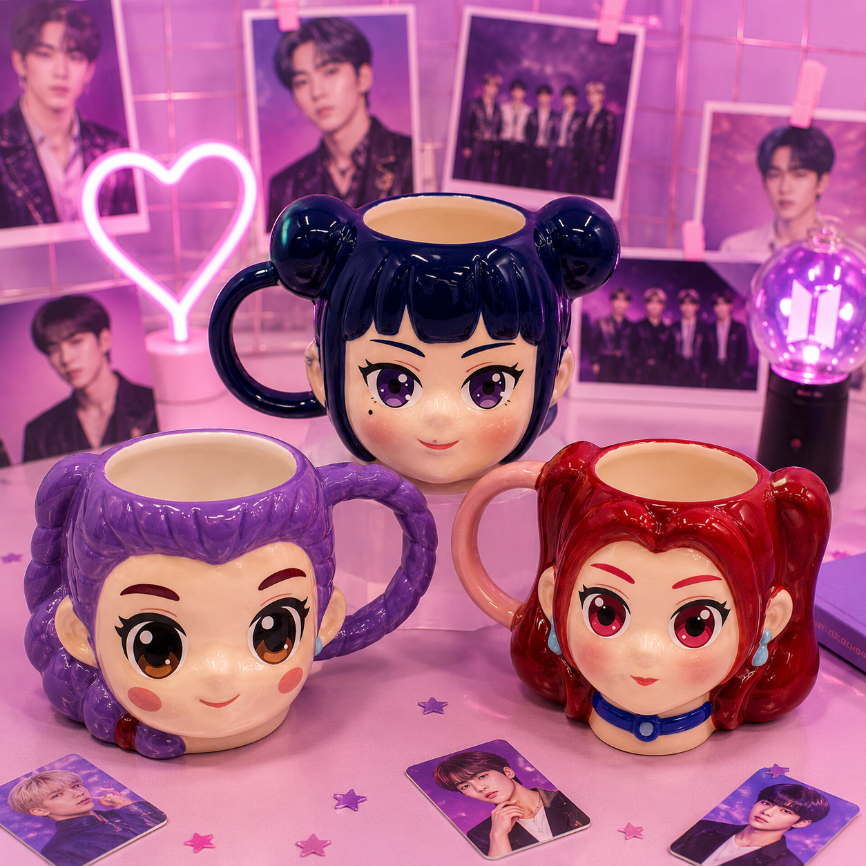 K-pop 3D Ceramic Mug