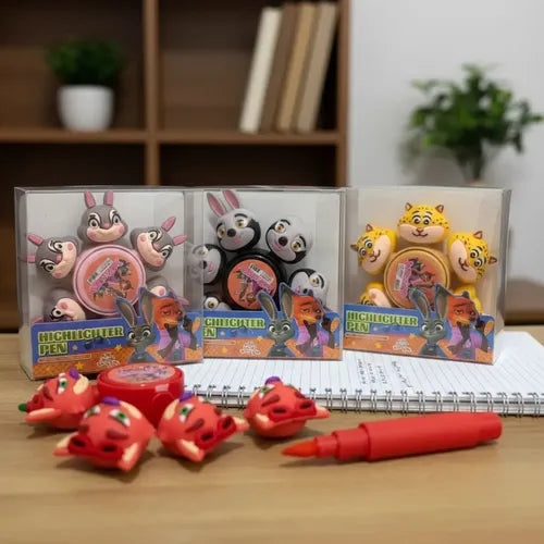 Zootopia Highlighter With  Spinner