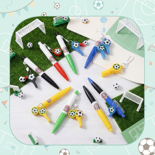 Football - Pen With Keychain
