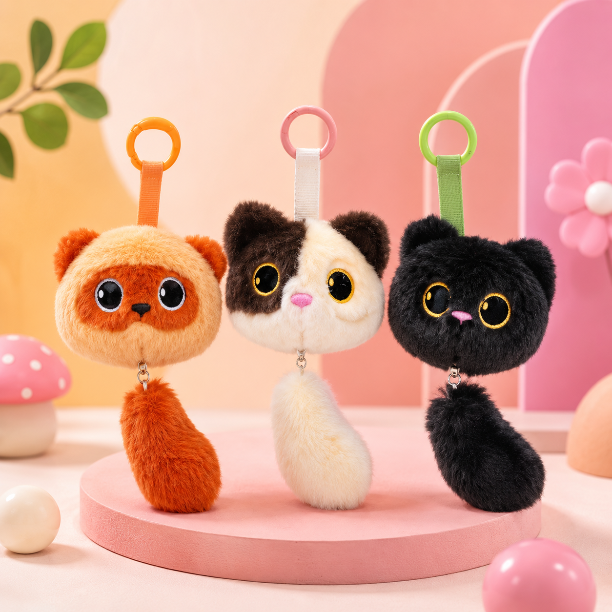 Cute Pet Pendant Plush Toy | 1pcs