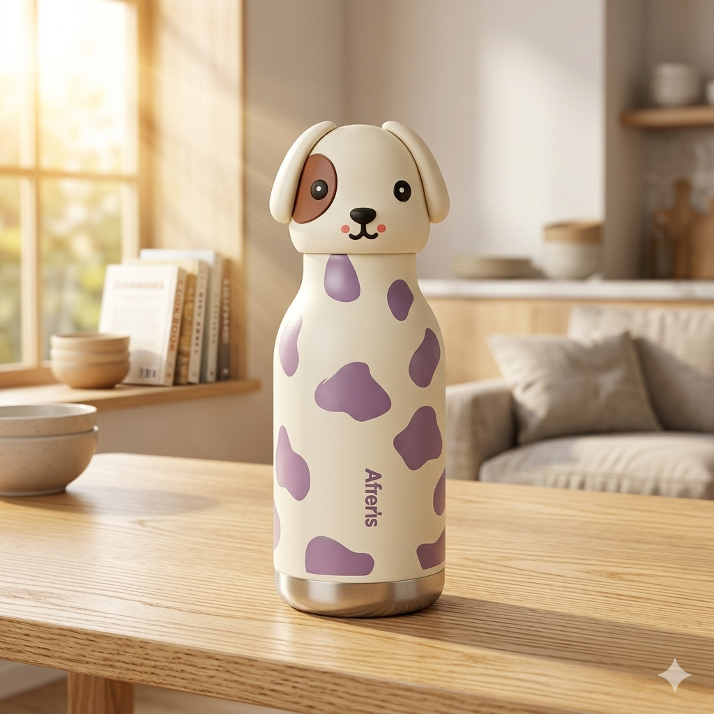 Afresh - Dog Insulated 3D Bottle