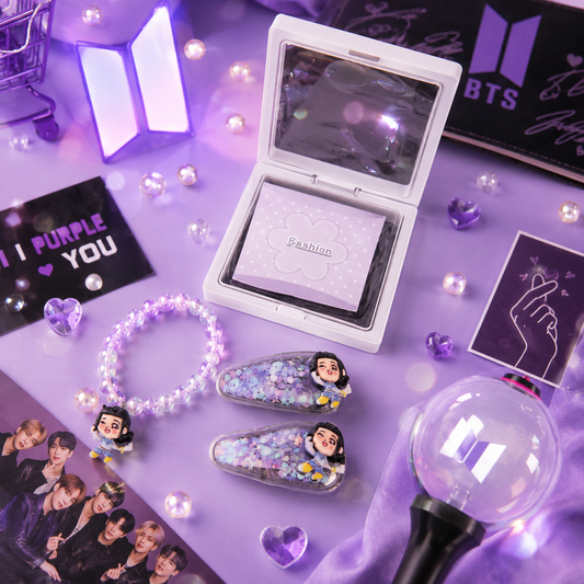 K-Pop Hairpin & Bracelet Set
