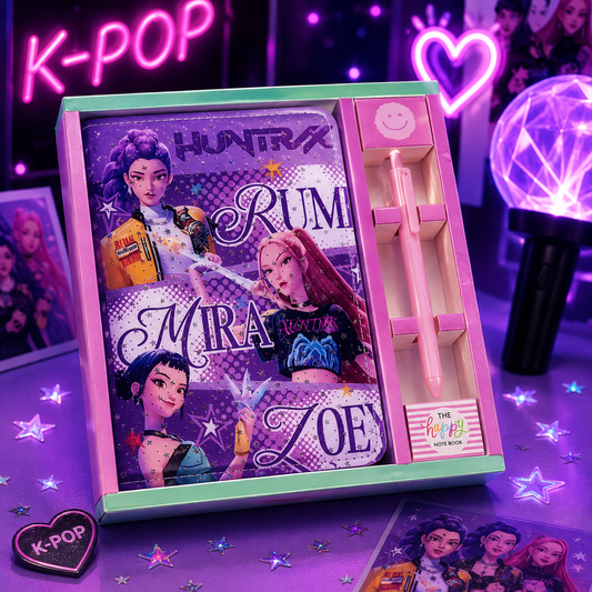 K-Pop - Huntrix - Diary Pen Set