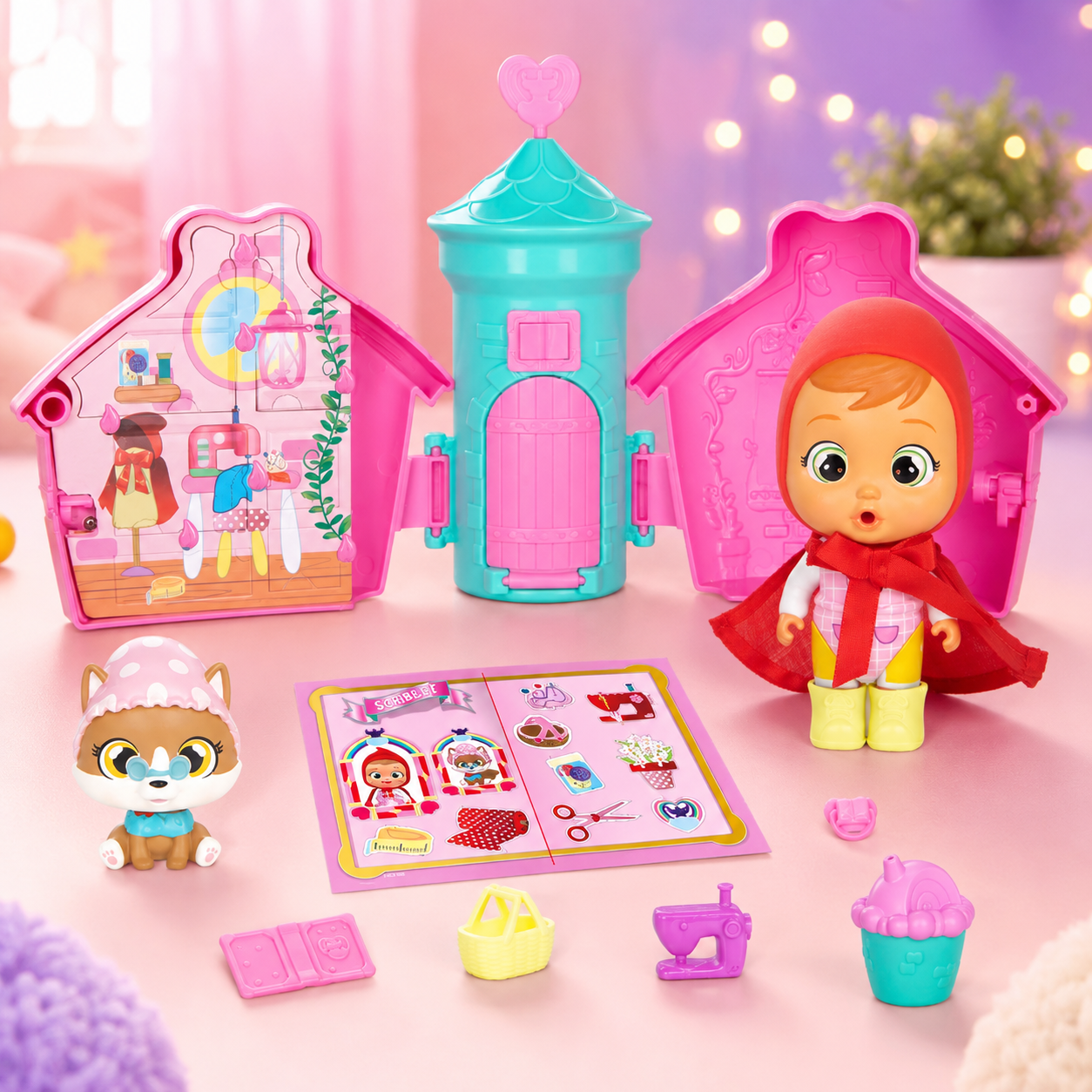Cry Babies Magic Tears Story House | Collectible Surprise