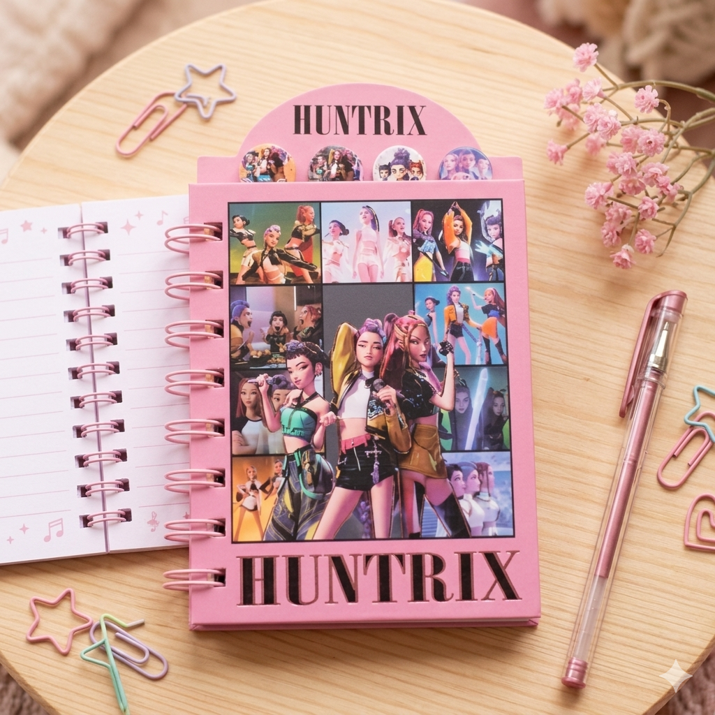 K-Pop - Demon Hunter Anime A5 Spiral Diary