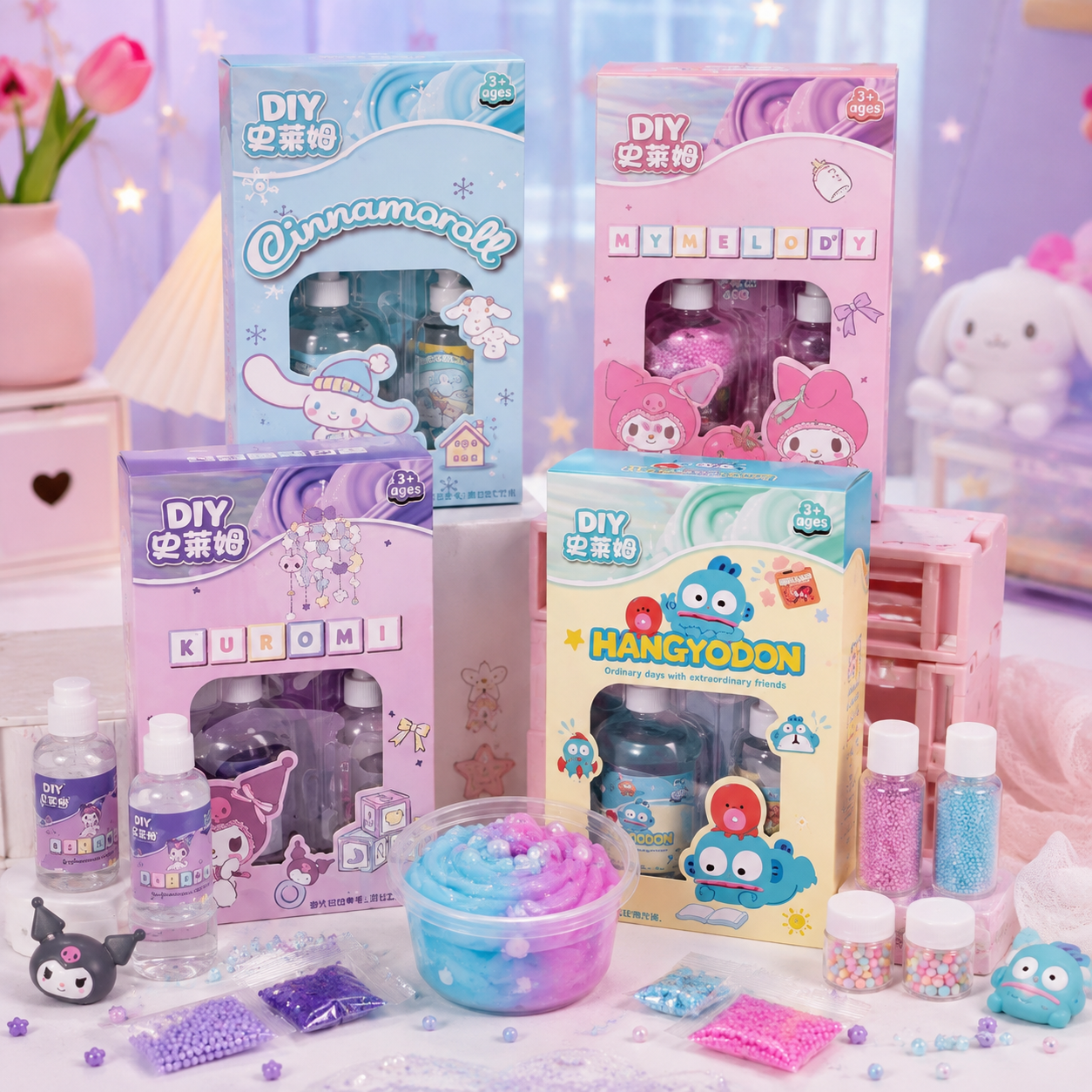 Sanrio - DIY Slime Maker Kit
