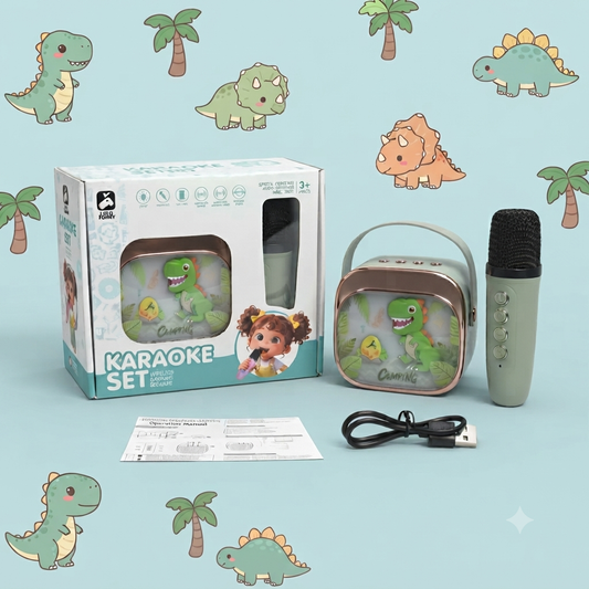 Dino - Karaoke Speaker With Mike for Fun !!