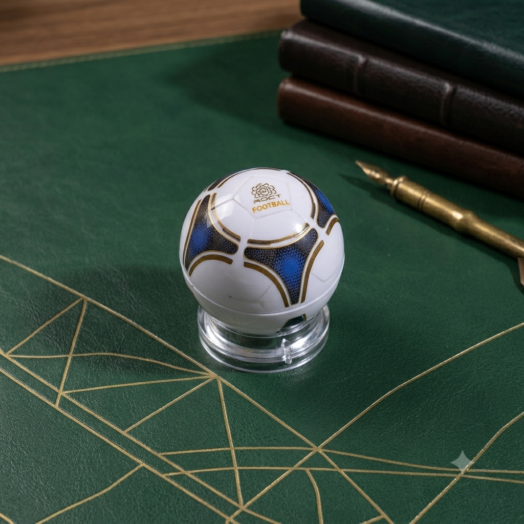 Football Triple Hole Metal Sharpener | 1pcs