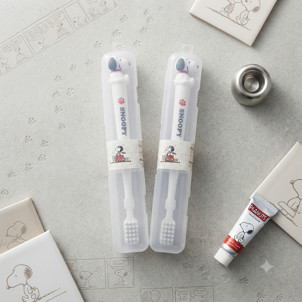 Snoopy  - Silicone Toothbrush