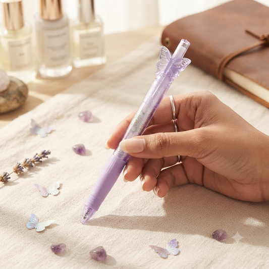 Butterfly Crystal Gel Pen | 1pcs