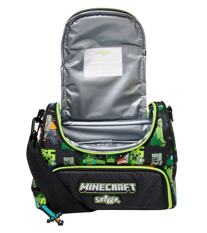 Smiiggle x Minecraft - Double Decker Lunch Bag