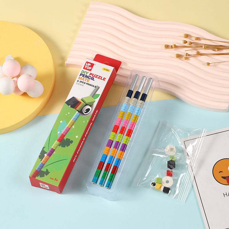 DIY Puzzle Pencil Mate