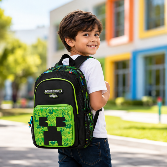 Minecraft x Smiggle - 16” Premium Backpack