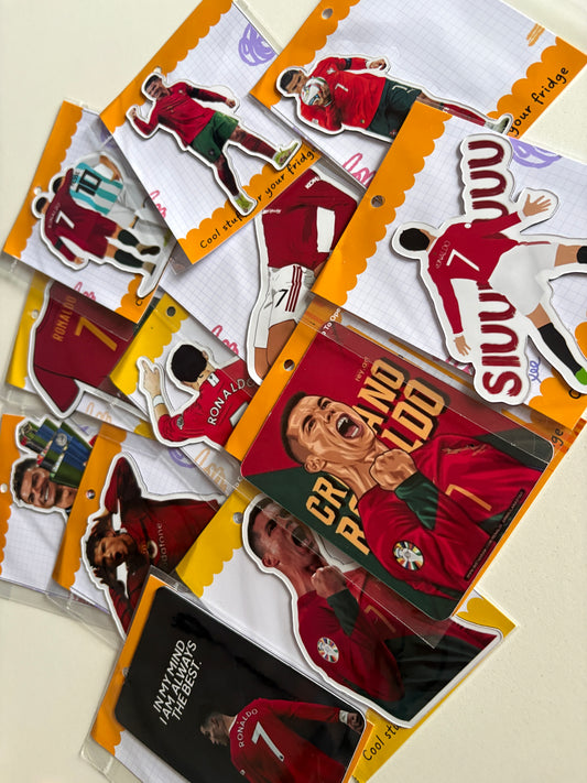 Ronaldo Magnet Set | 12pcs