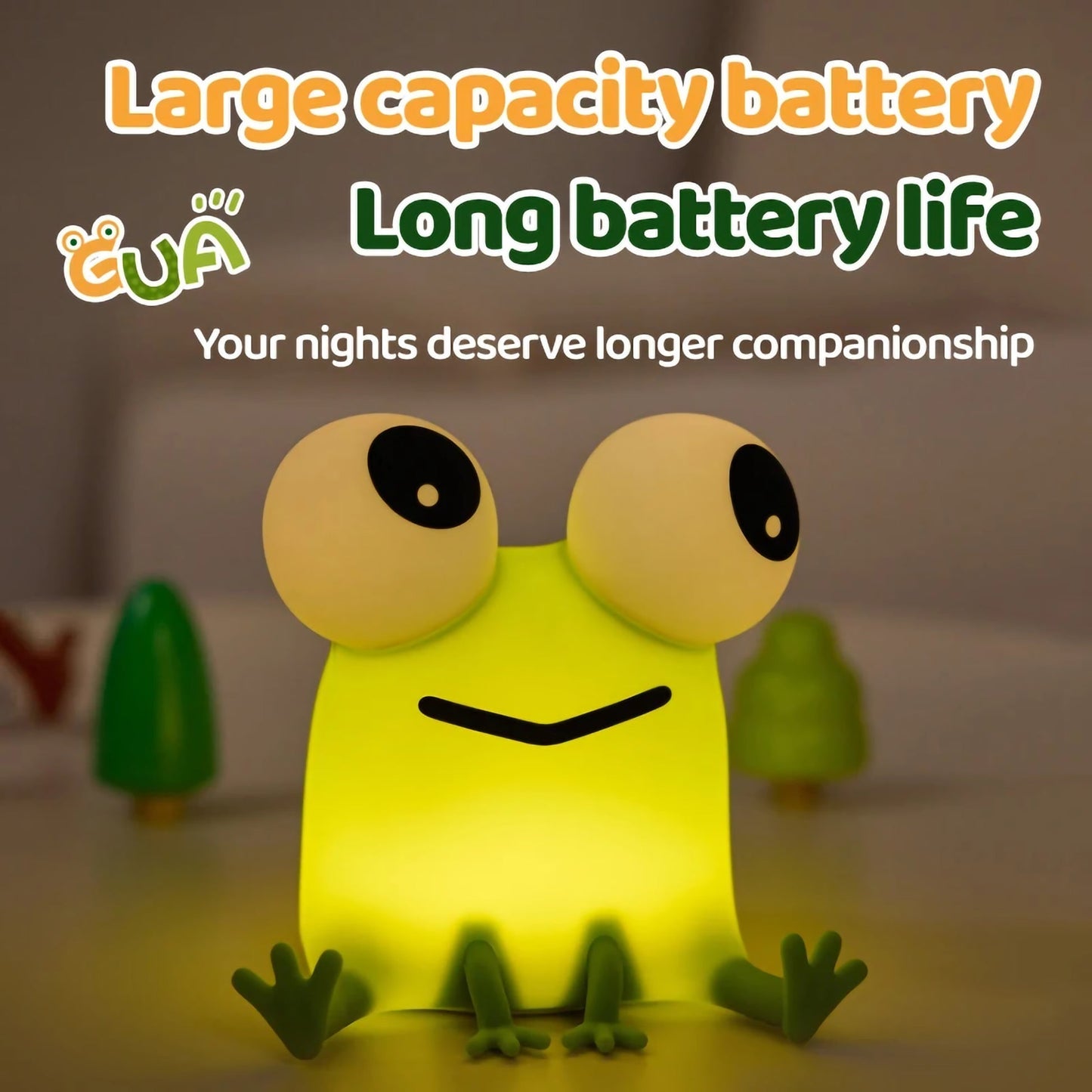 Little Frog -  Silicone Night Lamp