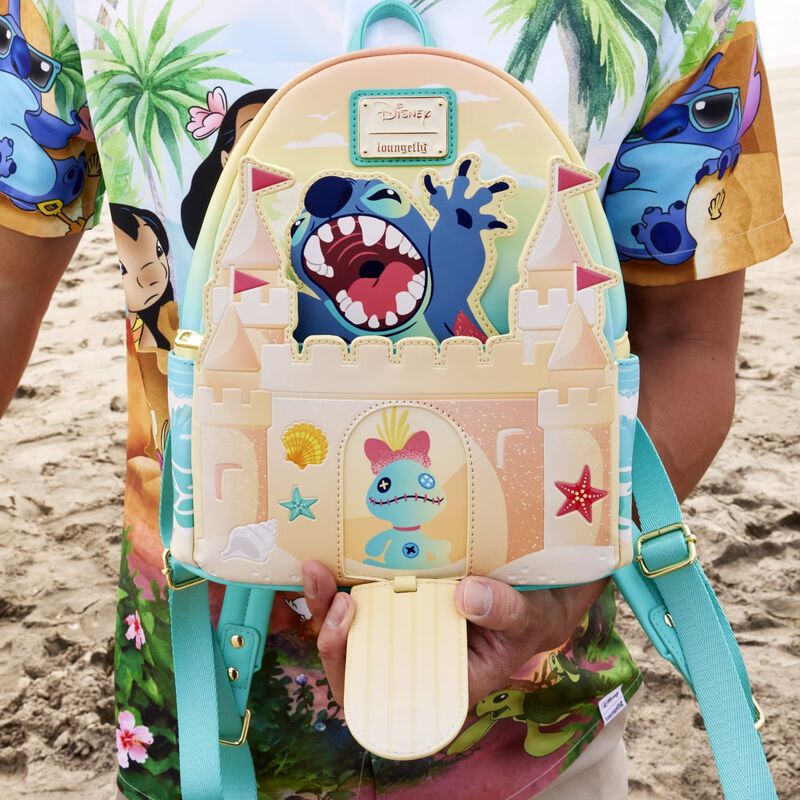 Loungefly - Stitch Sandcastle Beach | Luxury Backpacks