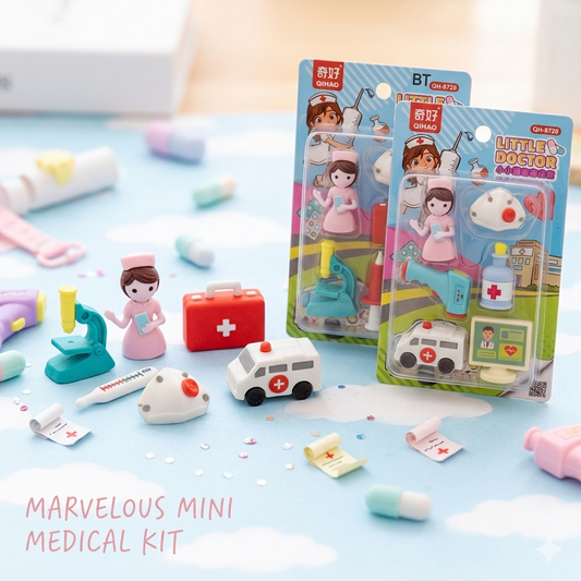 DIY Erasers - Doctor Set