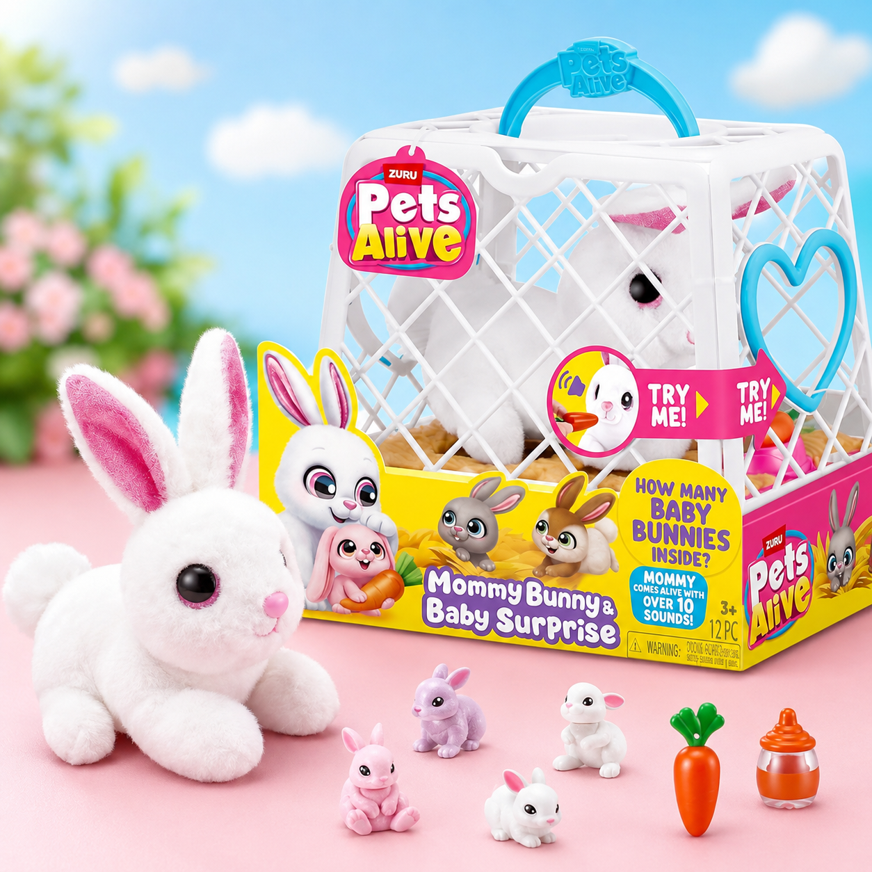 Zuru - Pets Alive Mommy Bunny  & Baby Surprise