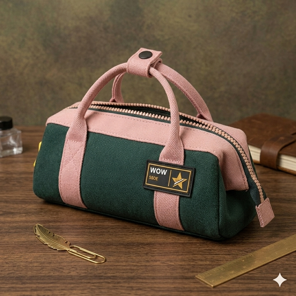 Grab Handle Pencil Pouch