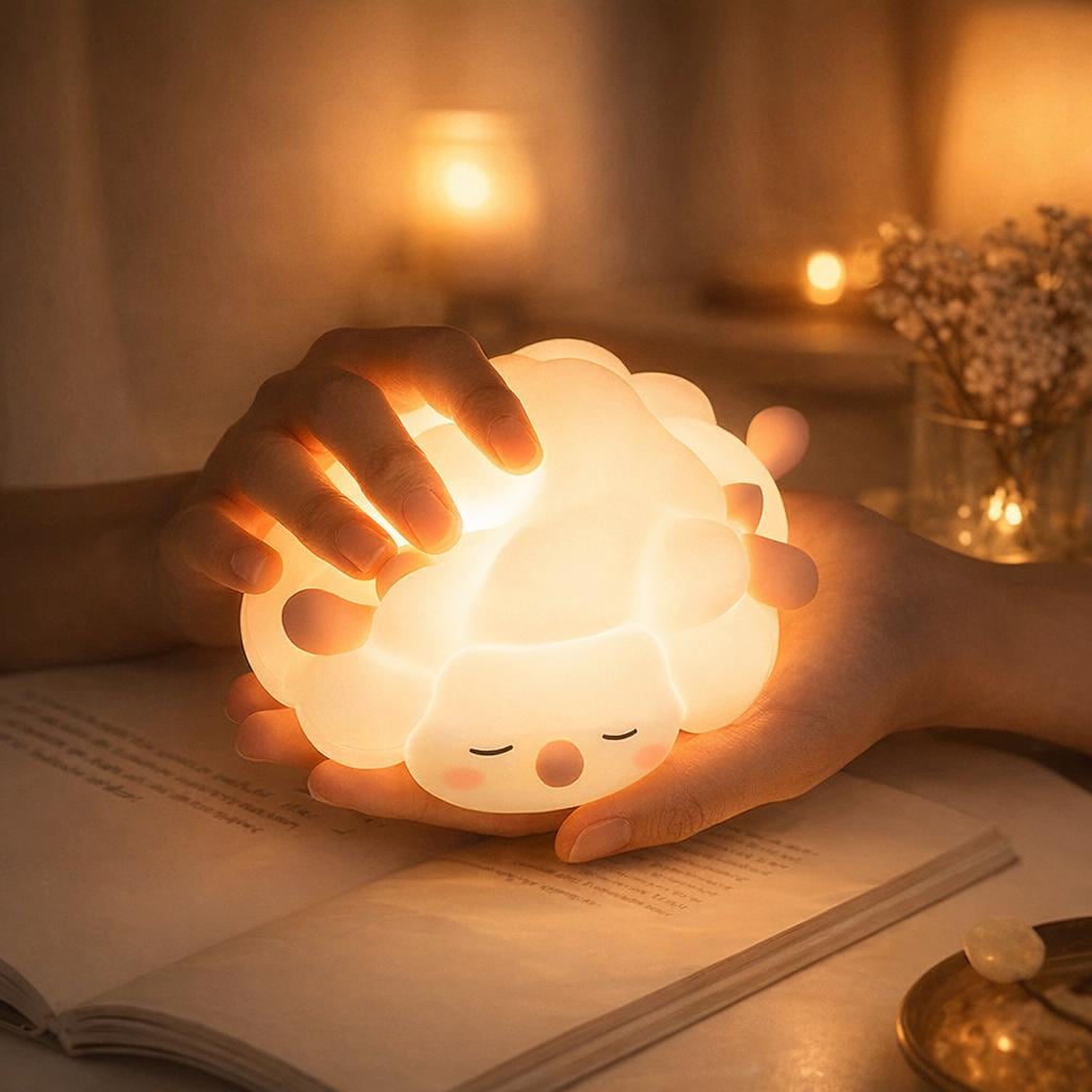 Sleeping Sheep - Silicone Night Lamp