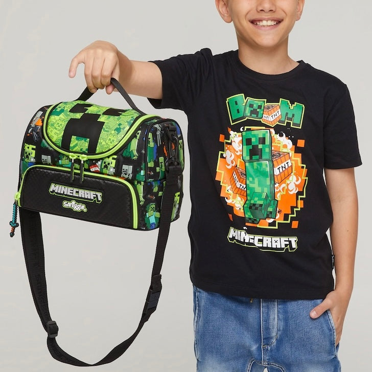 Smiiggle x Minecraft - Double Decker Lunch Bag