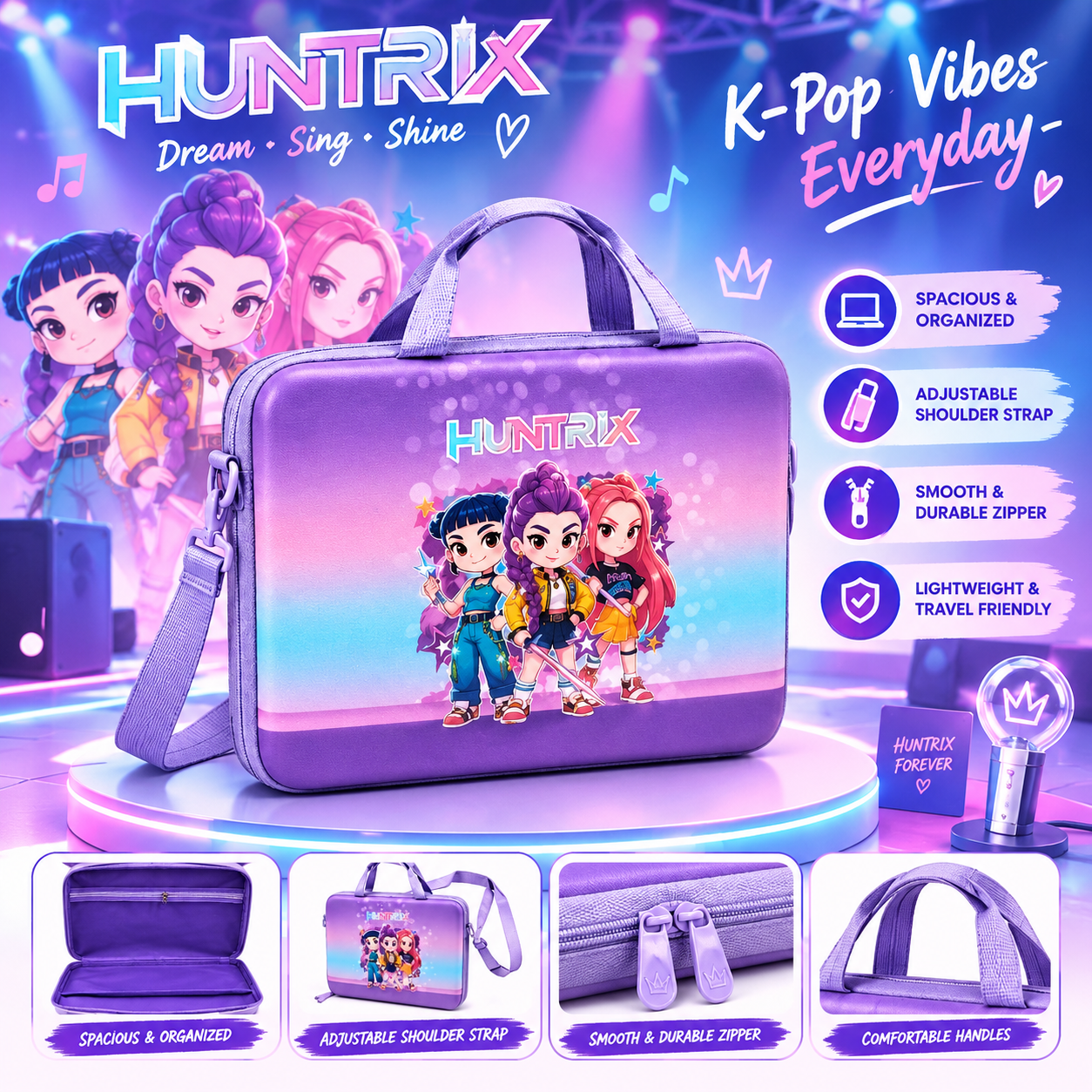 K-pop - Demon Hunters - Laptop Bag
