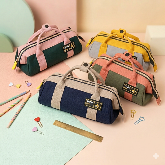 Grab Handle Pencil Pouch