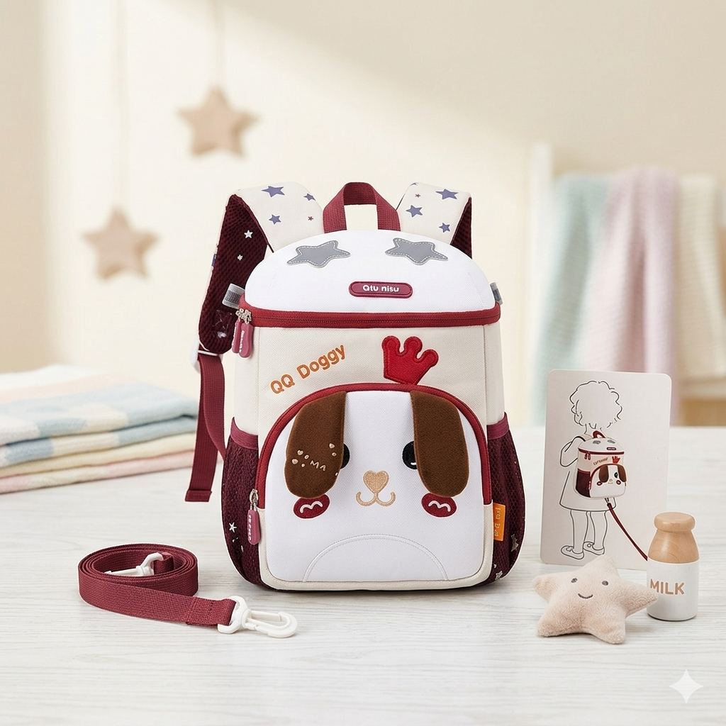 Doggy Character Cute Luxury Backpack