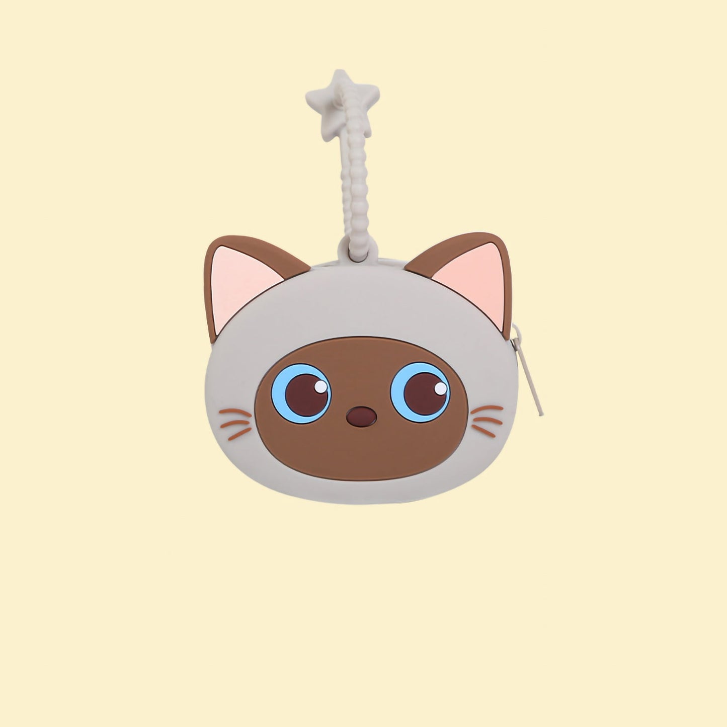 Cute 3D Kitty Silicone Coin Purse & Earphone Case
