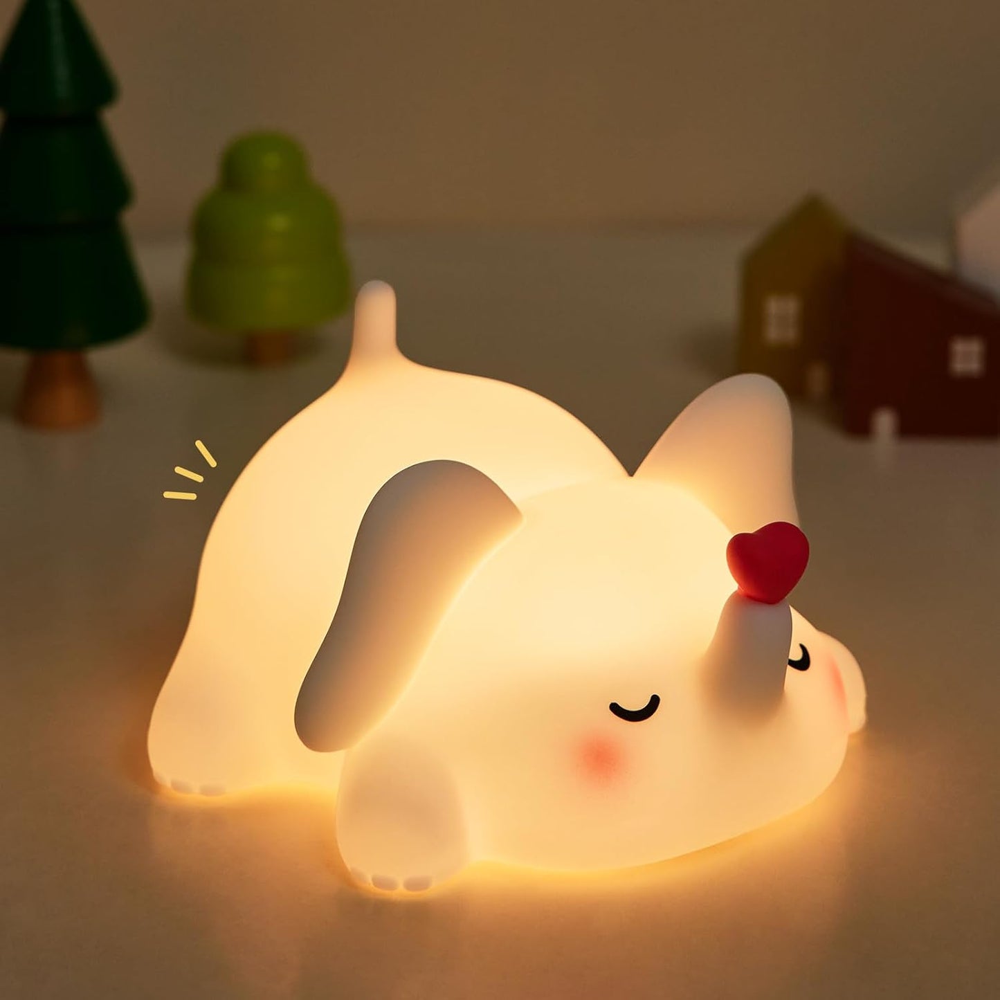 Cute Elephant - Silicone Night Lamp