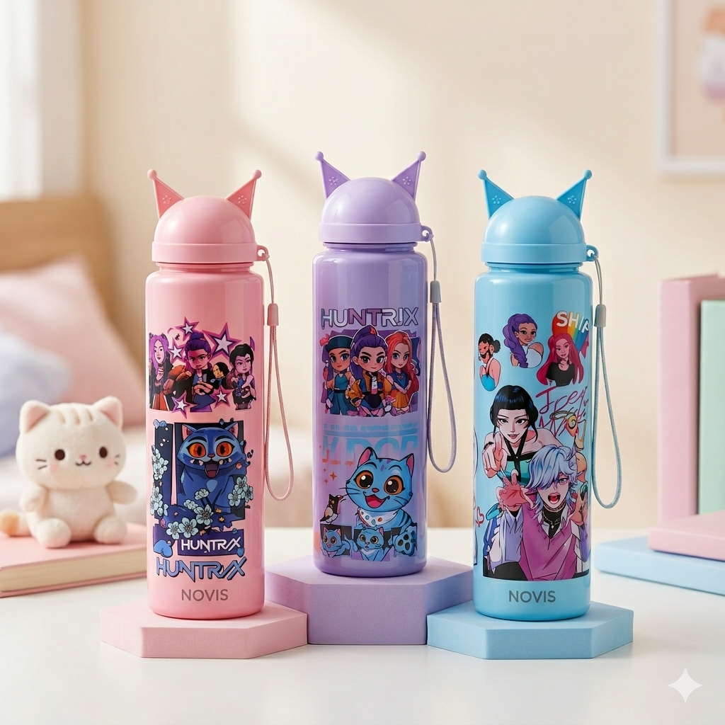 K-Pop Huntrix plastic bottle| 900ml