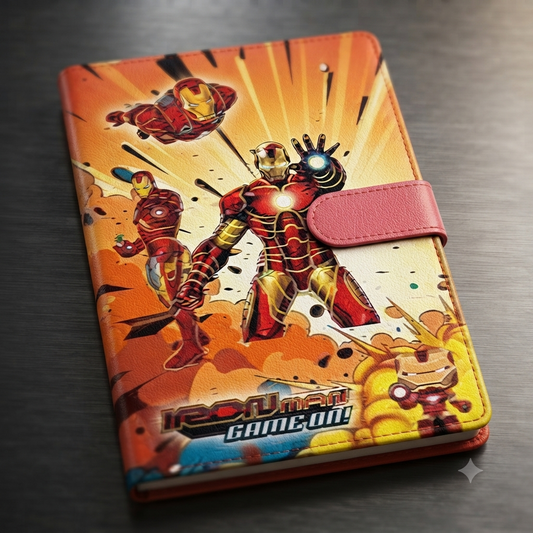 Avengers Snap Lock Notebook