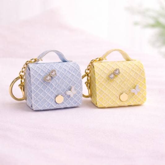Fancy Mini Coin Pouch | Keychain