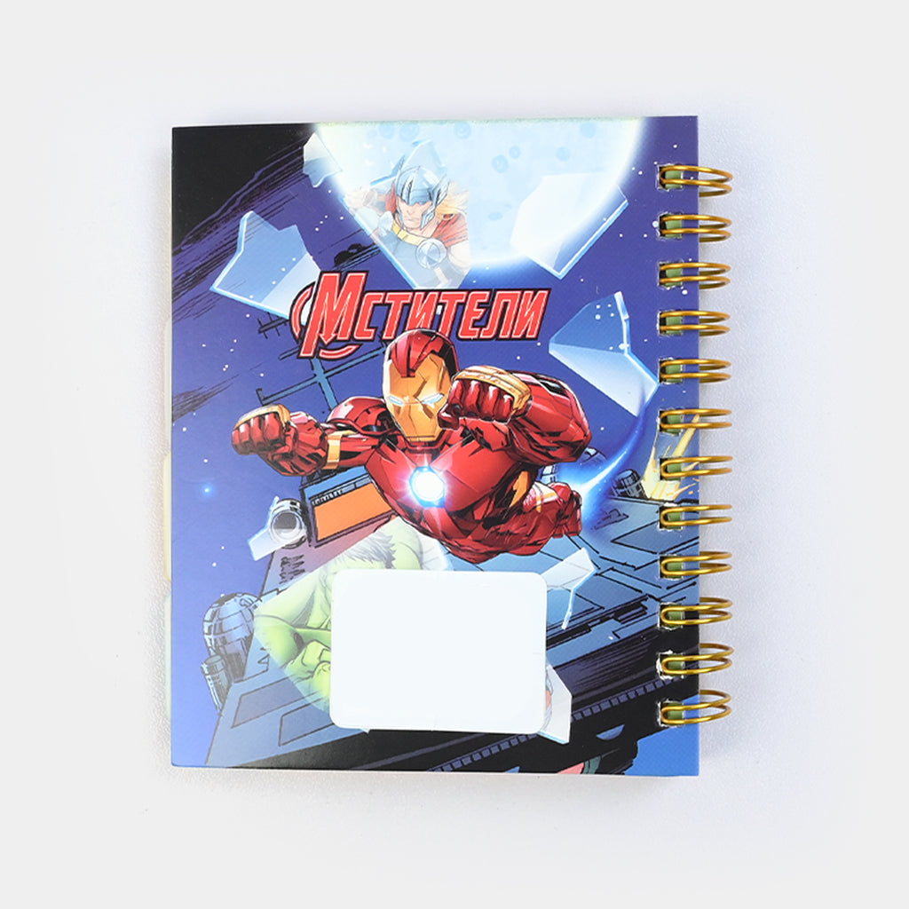 Superheroes - Mini Spiral Notebook