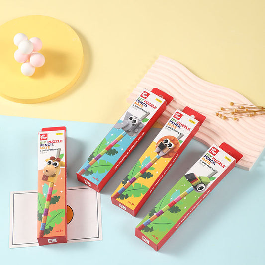 DIY Puzzle Pencil Mate