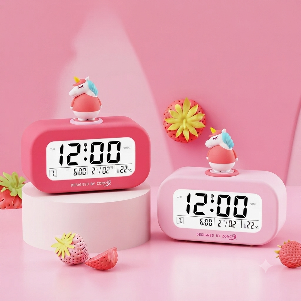 Cute Character Kids Alarm - Premium Quality
