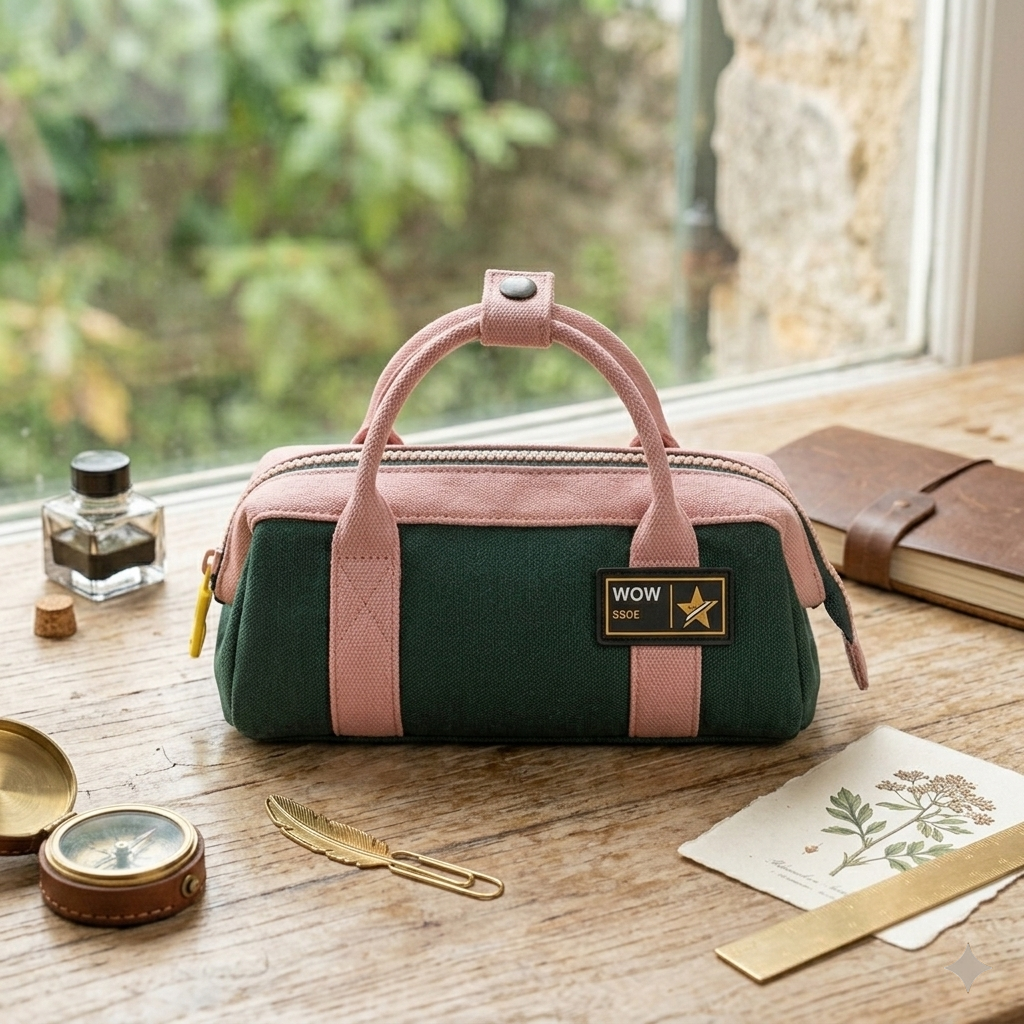 Grab Handle Pencil Pouch
