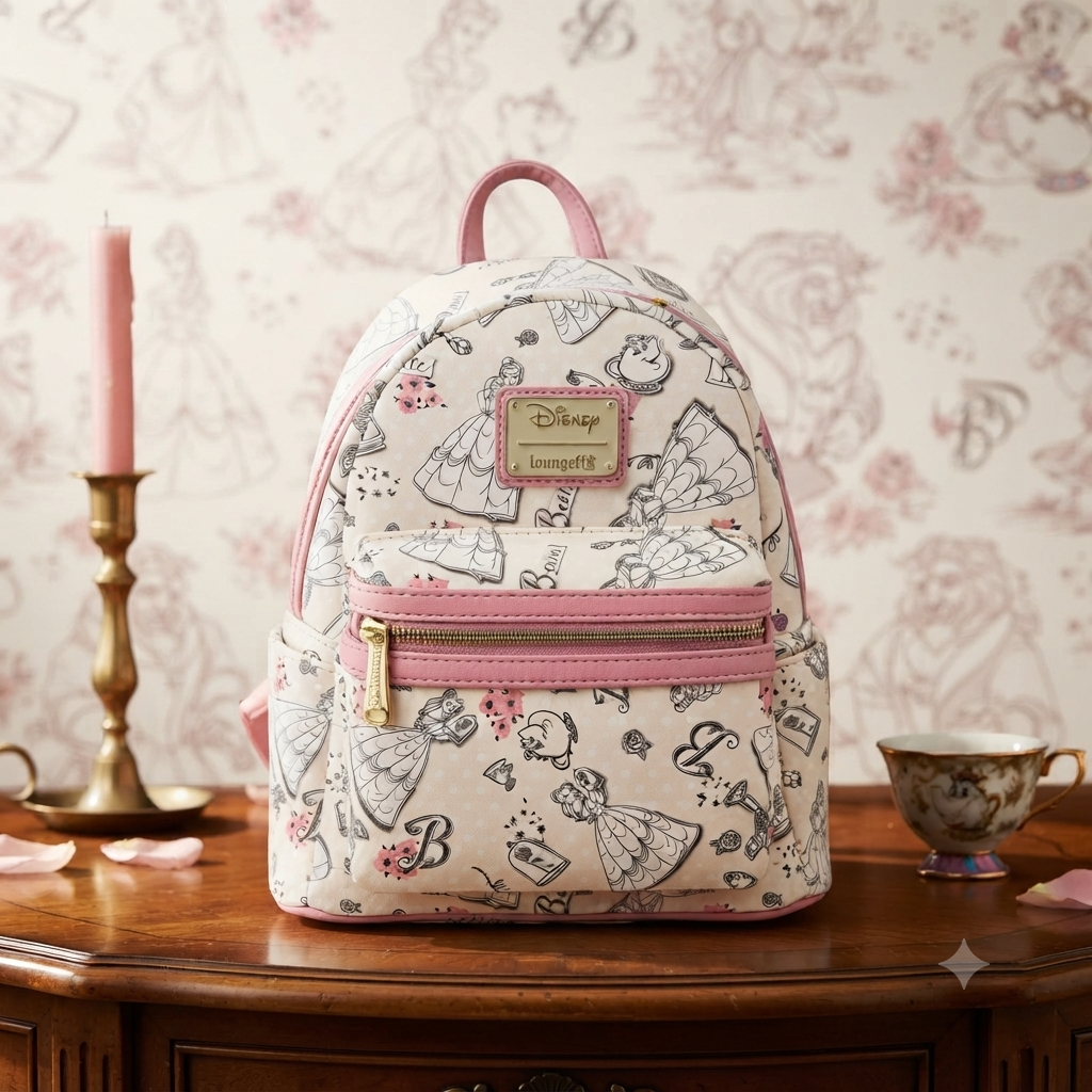 Loungefly - Disney Beauty and Beast Belle | Luxury Backpacks