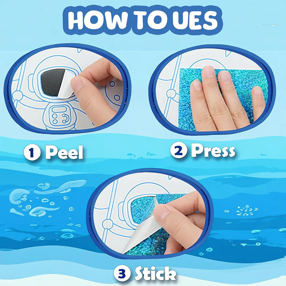 Foil Art Ocean World & Animals | Peel & Press Fun