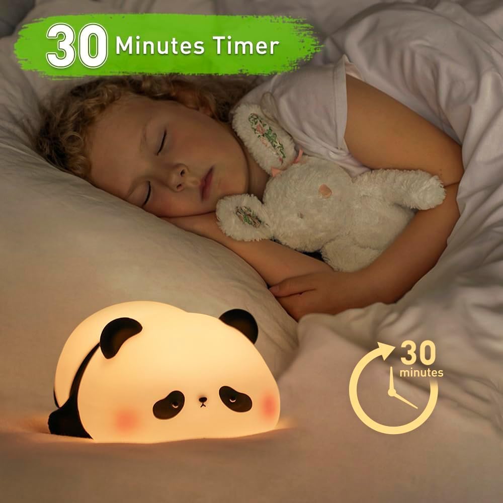 Sleeping Panda - Silicone Night Lamp