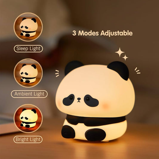 Sitting Panda - Silicone Night Lamp