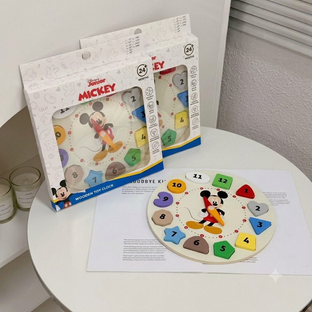 DIY Mickey Clock